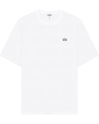 Loewe - Logo-Embroidered Cotton T-Shirt - Lyst