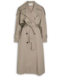 Skall Studio - Mahsa Belted Cotton Trench Coat - Lyst