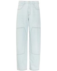 Agolde - Laria Pieced Barrel-Leg Jeans - Lyst