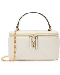 Tory Burch - Kira Quilted Leather Vanity Case - Lyst