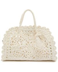 Jacquemus - Le Petite Turismo Raffia Top Handle Bag - Lyst