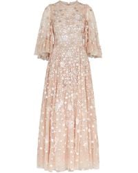 Needle & Thread - Constellation Sequin-embellished Tulle Gown - Lyst