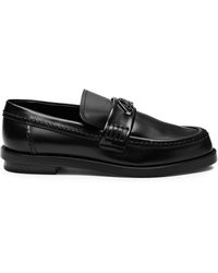 Alexander McQueen - Seal Leather Loafers - Lyst
