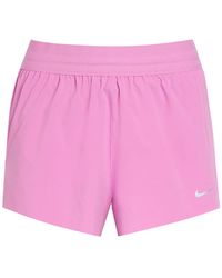 Nike - Swift Dri-Fit Uv Stretch-Jersey Running Shorts - Lyst