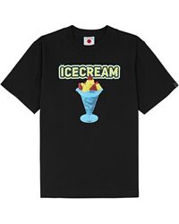 ICECREAM - Sundae Printed Cotton T-Shirt - Lyst