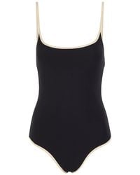 TOTEME - Contrasting-Trim Swimsuit - Lyst
