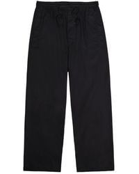 Lemaire - Pyjama Cotton-Poplin Straight-Leg Trousers - Lyst