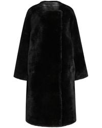 TOTEME - Shearling Coat - Lyst