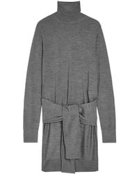 TOTEME - Double-Sleeve Wool And Silk-Blend Top - Lyst