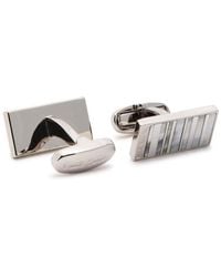 Paul Smith - Signature Stripe Mother Of Pearl Cufflinks - Lyst