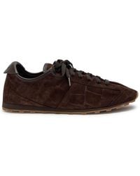 Jacquemus - Les Tennis Textured Suede Sneakers - Lyst