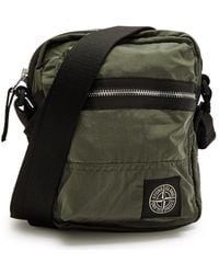 Stone Island - Logo-Appliquéd Cross-Body Bag - Lyst