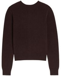 Lemaire - Reversible Buttoned Wool And Cashmere-Blend Jumper - Lyst