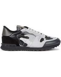 black valentino mens trainers