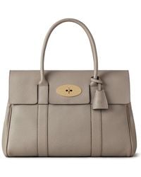 Mulberry - Bayswater Grained Leather Shoulder Bag - Lyst