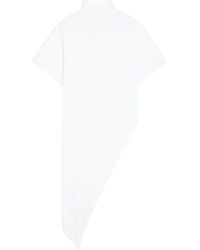 Alaïa - Asymmetric Cotton T-Shirt - Lyst