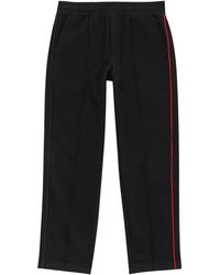 Moncler - Striped Cotton Sweatpants - Lyst