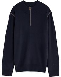 Paul Smith - Wool Half-Zip Jumper - Lyst