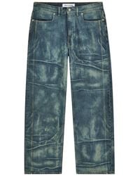 Won Hundred - Cale Faded Relaxed Straight-Leg Denim Jeans - Lyst