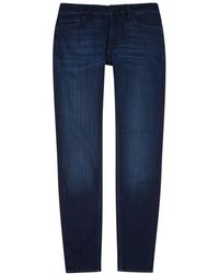 7 For All Mankind - Paxtyn Luxe Performance Plus+ Dark Skinny Jeans - Lyst