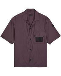 Moncler - Logo Ripstop Shell Shirt - Lyst