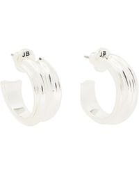 Jenny Bird - Lennon-Plated Hoop Earrings - Lyst