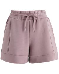 Varley - Atrium Stretch-Jersey Shorts - Lyst