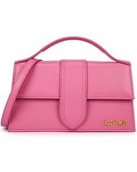 Jacquemus - Le Grande Bambino Leather Top Handle Bag - Lyst