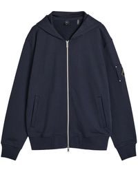 Moose Knuckles - Hartsfield Zip-Up Cotton Hooded Sweatshirt - Lyst