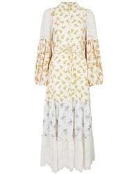 byTiMo - Floral-print Woven Maxi Dress - Lyst