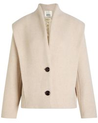 Isabel Marant - Dyogo Wool-Blend Coat - Lyst