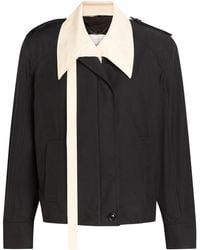 Stella McCartney - Double-Layered Cotton-Poplin Jacket - Lyst