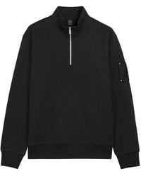Moose Knuckles - Hartsfield Half-Zip Cotton Sweatshirt - Lyst