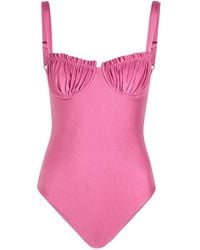 Faithfull the Brand - Tavia Ruffled Swimsuit - Lyst