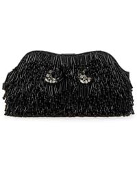 Anya Hindmarch - Eyes Embellished Leather Sunglasses Pouch - Lyst