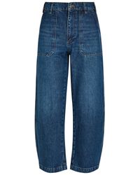 FRAME - The Ranger Wide-Leg Jeans - Lyst