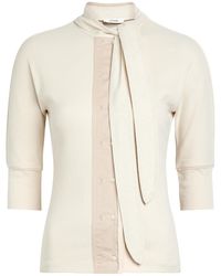 Lemaire - Ascot Ribbed Cotton-Blend T-Shirt - Lyst