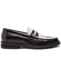 Duke & Dexter - Wilde Scorpion Leather Loafers - Lyst