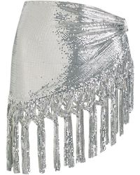 Rabanne - Mesh Aluminium Belt - Lyst