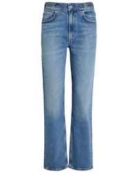 Citizens of Humanity - Blaine Horsebit-Embellished Slim Straight-Leg Jeans - Lyst