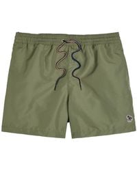 Paul Smith - Zebra-Appliquéd Shell Swim Shorts - Lyst
