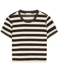 Suzie Kondi - Carpi Striped Terry T-Shirt - Lyst