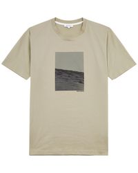 Norse Projects - Johannes Waves Printed Cotton T-shirt - Lyst