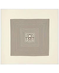 TOTEME - Logo-Print Silk Scarf - Lyst