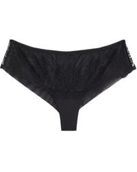Simone Perele - Intrigue Embroidered Tulle Briefs - Lyst