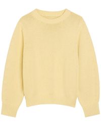 TOTEME - Knitted Cotton-Blend Jumper - Lyst