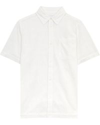 Les Deux - Charlie Broderie Anglaise Cotton Shirt - Lyst