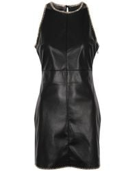 Nanushka - Franca Faux Leather Mini Dress - Lyst