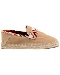 Missoni - Amelia Suede Espadrille Loafers - Lyst