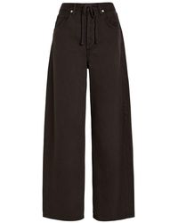 Citizens of Humanity - Brynn Drawstring Wide-Leg Jeans - Lyst